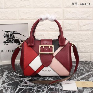 Burberry Tote Bag 66083 Red 23*19*14