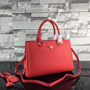 Prada Handbags 2961 Red 33*24*15.5