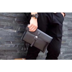 Prada Man Clutch Bag 98006 Black 27*18*1
