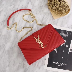 Saint Laurent Crossbody Bag 26596 Red 26*16*6