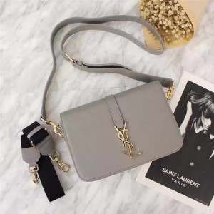 Saint Laurent Crossbody Bag 26602 Gray 25*17*8