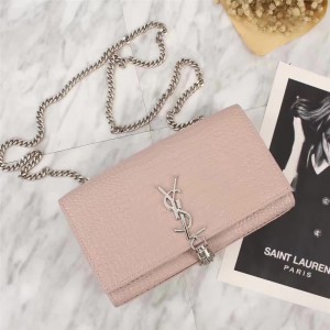 Saint Laurent Crossbody Bag 26700 Light Pink 24*5.5*14.5