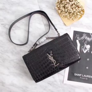 Saint Laurent Crossbody Bag 268061 Black 24cm
