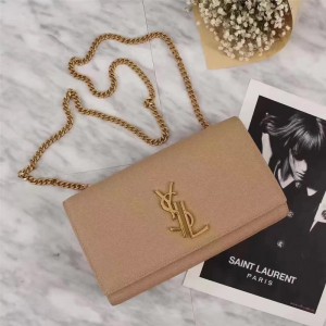 Saint Laurent Crossbody Bag 26816 Gold 24*14.5*5.5