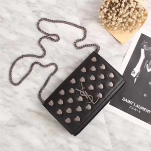 Saint Laurent Crossbody Bag 27700 Black 22*16*5