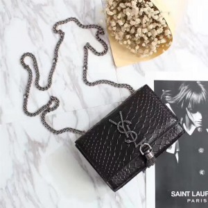 Saint Laurent Crossbody Bag 311223 Black 18cm