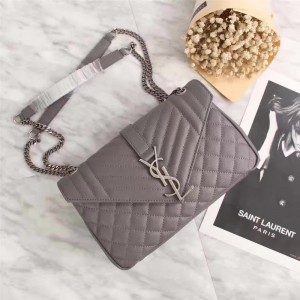 Saint Laurent Shoulder Bag 26804 Gray 26*15*8
