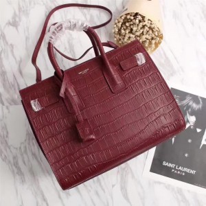 Saint Laurent Shoulder Bag 324823 Wine Red 32*25*15