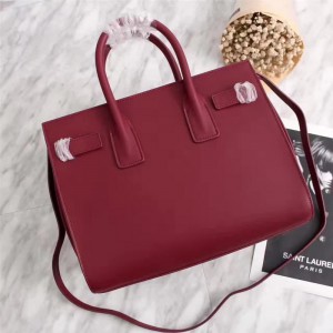 Saint Laurent Shoulder Bag 7102 Dark Red 32*24*14
