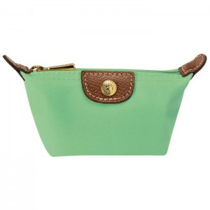 LONGCHAMP LE PLIAGE COIN PURSE GREEN