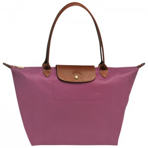LONGCHAMP LE PLIAGE LARGE TOTE BAG FIG
