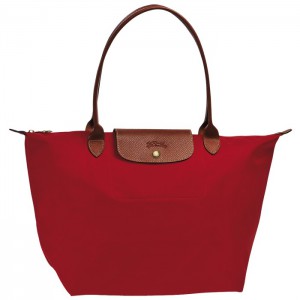 LONGCHAMP LE PLIAGE LARGE TOTE BAG RED