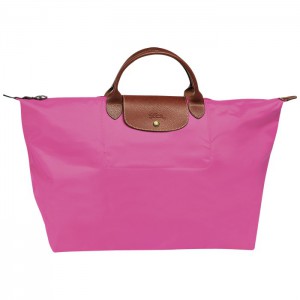 LONGCHAMP LE PLIAGE LARGE TRAVEL BAG PINK