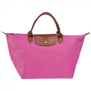 LONGCHAMP LE PLIAGE MEDIUM HANDBAG PINK