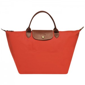 LONGCHAMP LE PLIAGE MEDIUM HANDBAG POPPY