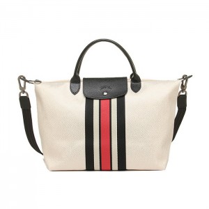 LONGCHAMP LE PLIAGE RUBAN D'OR MEDIUM HANDBAG GOLDEN