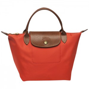 LONGCHAMP LE PLIAGE SMALL HANDBAG POPPY