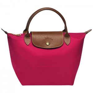 LONGCHAMP LE PLIAGE SMALL HANDBAG RED GARANCE