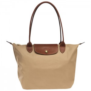 LONGCHAMP LE PLIAGE SMALL TOTE BAG BEIGE