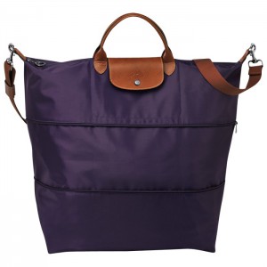 LONGCHAMP LE PLIAGE TRAVEL BAG BILBERRY