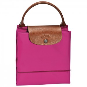 LONGCHAMP LE PLIAGE TRAVEL BAG CYCLAMEN