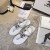Chanel Women Thong Flat Sandals White CHS-135