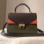 Michael Kors Satchel Orange Green (MK732)