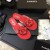 Chanel Women Thong Sandals Red CHS-021