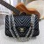 Chanel Large Double Flap Classic Handbag CH057VL-Black