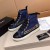 Chanel Women High-Top Sneakers Blue CHS-188