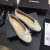 Chanel Women Ballet Flats White CHS-194