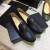 Chanel Women Loafers Black CHS-199