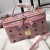 2018 New MCM Crossbody Bag 30913 Pink 19x11.5x10