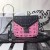 2018 New MCM Crossbody Bag 62323 Black Peach 21x19x7