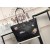 2018 New MCM Tote Bag 6268 Black 45x28x15