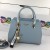 2018 New Prada Handbags 9853 Light Blue 30*25*14cm