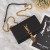 2018 New Saint Laurent Crossbody Bag 26817 Black Gold 20*17*6