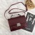 2018 New Saint Laurent Crossbody Bag 26819 Wine Red 24cm