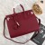 2018 New Saint Laurent Tote Bag 5711 Wine Red 32*26*16.5