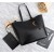 2018 New Saint Laurent Tote Bag 75096 All Black 33*31*15