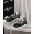 Chanel Women Slide Sandals Black CHS-214