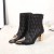 Chanel Women Ankle Boots Black CHS-237