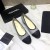 Chanel Women Flat Shoes Grey CHS-271