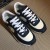 Chanel Men & Women Low-Top Sneakers White Blue CHS-300