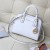 Michael Kors Shell Bags Medium Size Satchel White (MK078)