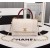 Chanel Top Handle Flap Bags CH109B-White