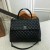 Chanel Large Top Handle Flap Bags CH138-Black