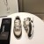 Chanel Men & Women Low-Top Sneakers Grey CHS-048