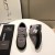 Chanel Men & Women Low-Top Sneakers Black CHS-050