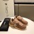 Chanel Men & Women Low-Top Sneakers Brown CHS-051
